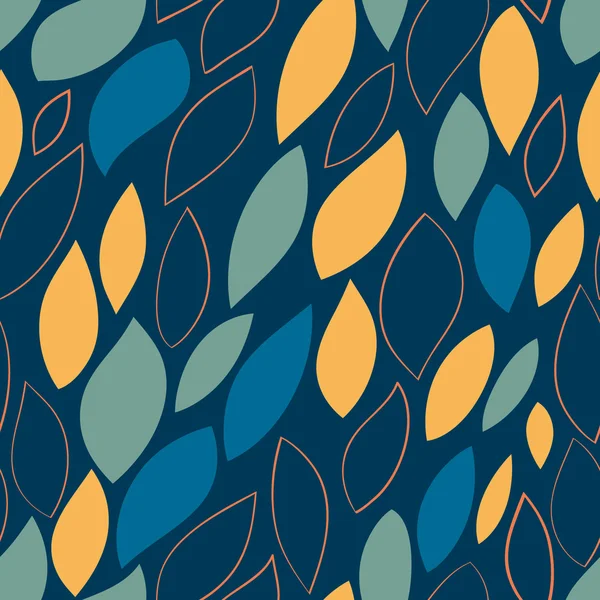 Sömlös abstrakt handritade mönster — Stock vektor
