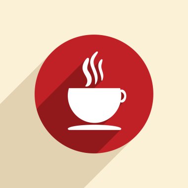 Bir bardak sıcak içecek..