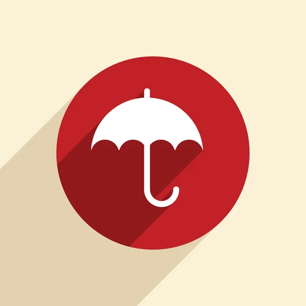 Paraply tecken. — Stock vektor