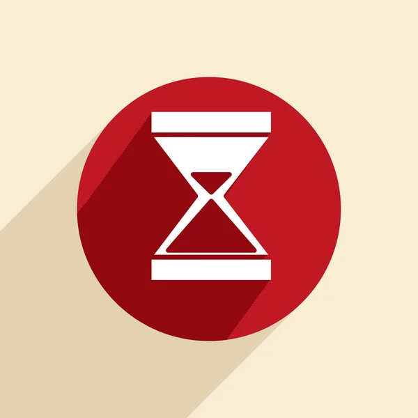 Hourglass waiting icon — Stock Vector