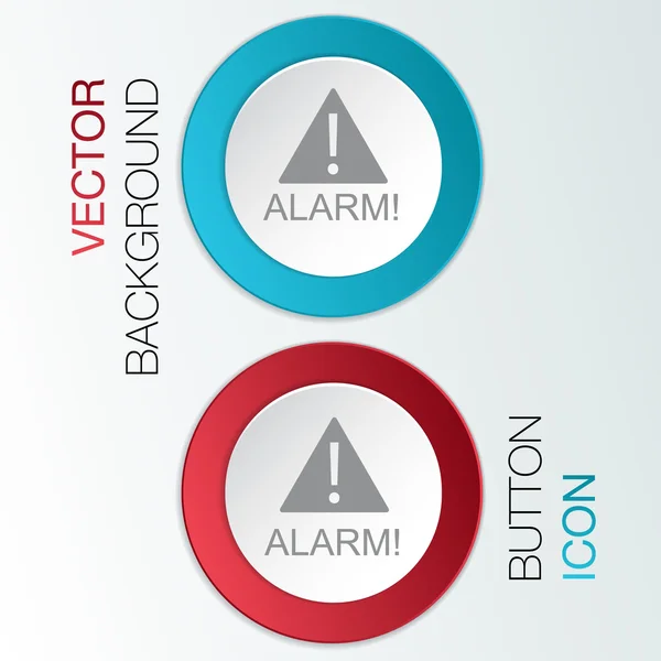 Icona del segno esclamativo — Vettoriale Stock