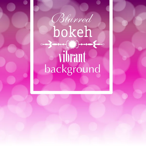Abstract blur bokeh  background — Stock Vector