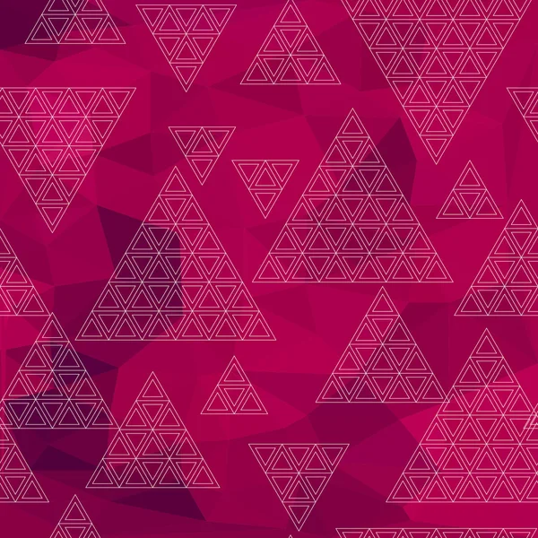 Fondo geométrico del triángulo abstracto — Vector de stock