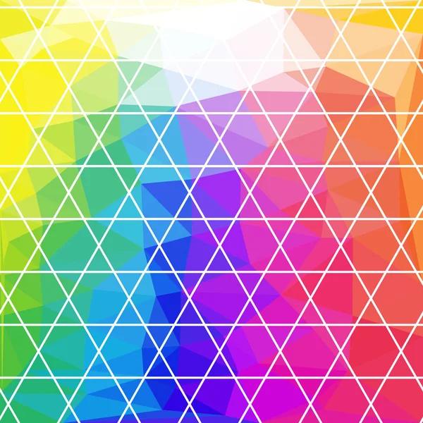 Abstract Triangle Geometrical Background — Stock Vector