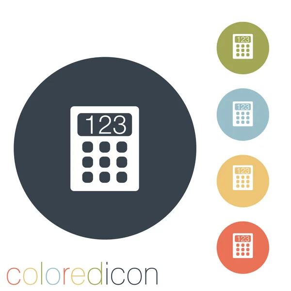 Calculator sign — Stock Vector