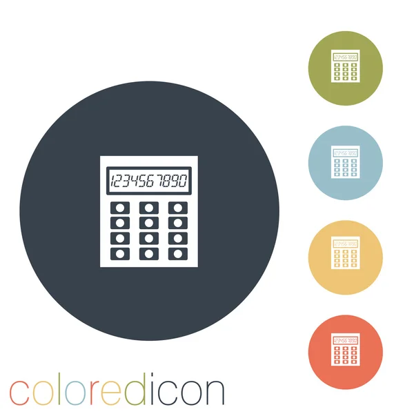 Calculator sign — Stock Vector