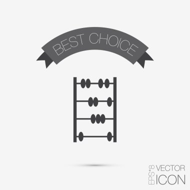 retro abaküs simgesi