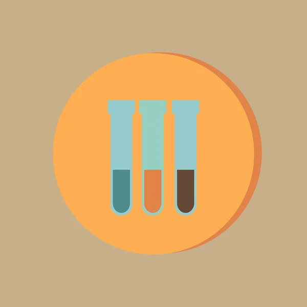 Pictogram van de geneeskunde of chemie — Stockvector