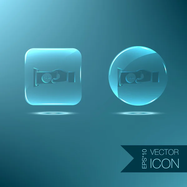 Icono financiero — Vector de stock