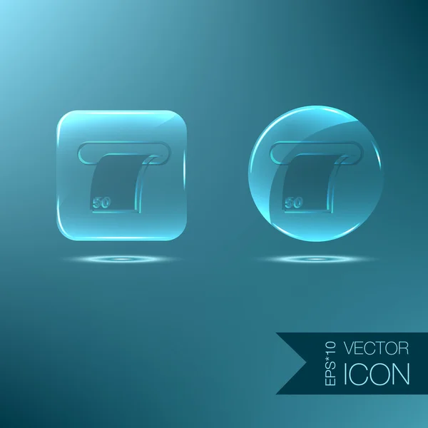 Financial icon — Stock Vector