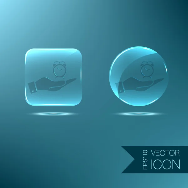 Icono de alarma — Vector de stock