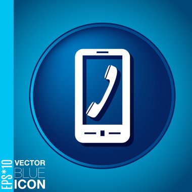 Sembol telefon ile Smartphone