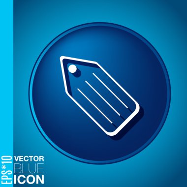 Giyim veya ürünler için etiket.