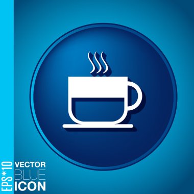 Sıcak bir içecek sembolü