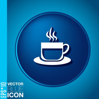 Sıcak bir içecek sembolü