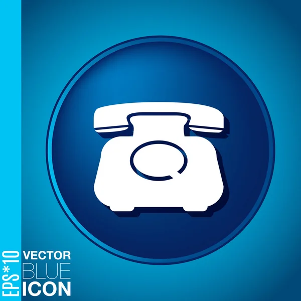 Teléfono retro clásico — Vector de stock