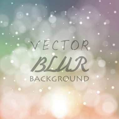 Bokeh parlak renk arka plan bulanıklık