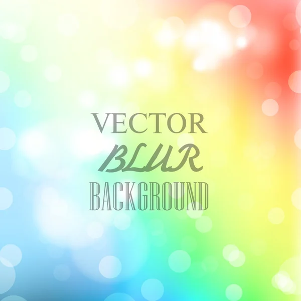 Abstract blur bokeh background — Stock Vector