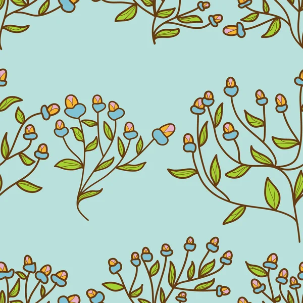 Αφηρημένη οφθαλμών λουλουδιών μοτίβο. — Διανυσματικό Αρχείο