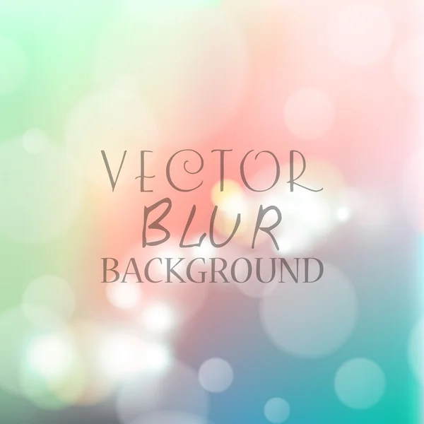 Abstract blur colorful background — Stock Vector
