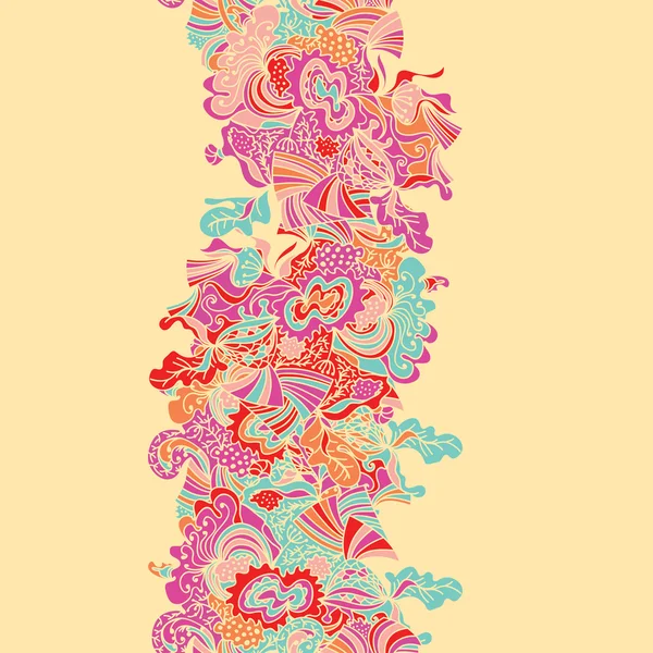 Fond floral sans couture — Image vectorielle