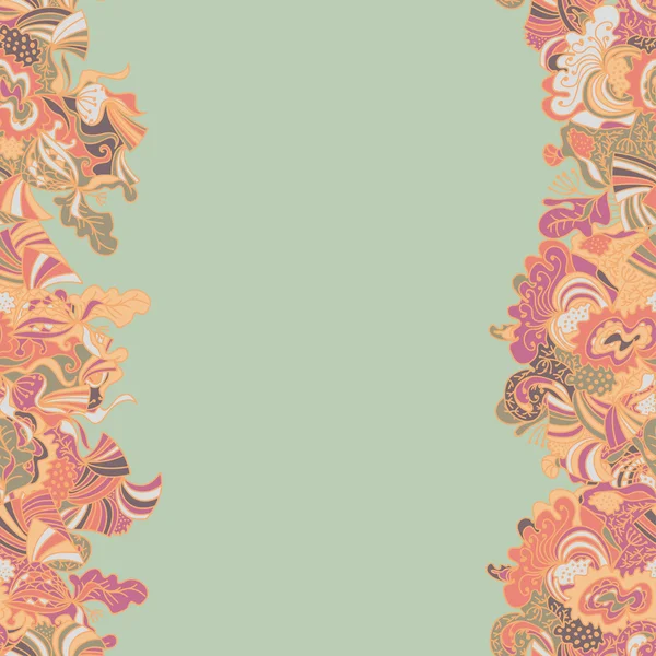 Fond floral sans couture — Image vectorielle