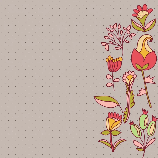 Textura sem costura com flores —  Vetores de Stock