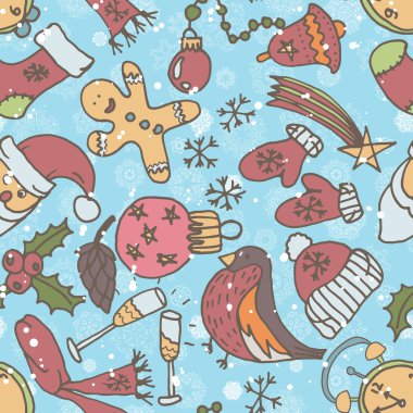 Yeni Yıl kusursuz desen