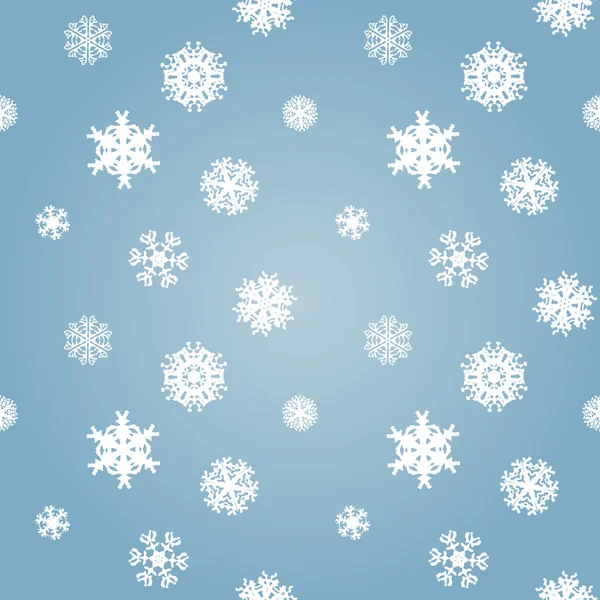 Textura de flocos de neve — Vetor de Stock
