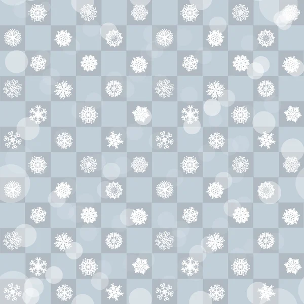 Textura de flocos de neve — Vetor de Stock