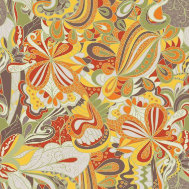 soyut çizilmiş desen