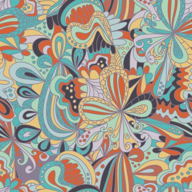 soyut çizilmiş desen