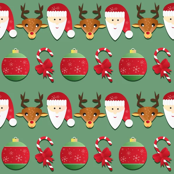Christmas pattern. — Stock Vector