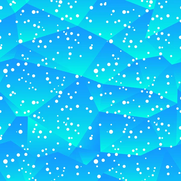 Eiskristall abstrakte blaue Textur — Stockvektor