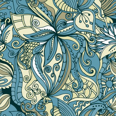 soyut çizilmiş desen. sorunsuz doodle doku