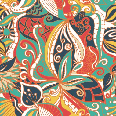 soyut çizilmiş desen. sorunsuz doodle doku