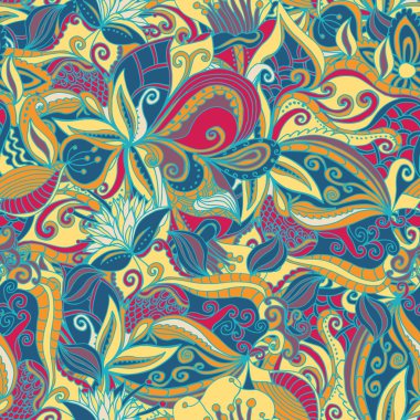 soyut çizilmiş desen. sorunsuz doodle doku