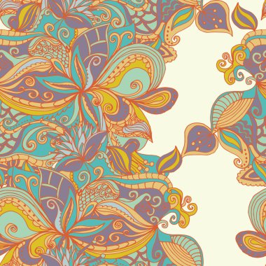 soyut çizilmiş desen. sorunsuz doodle doku