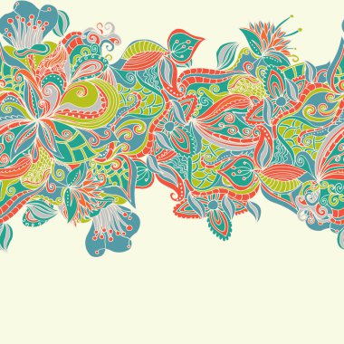 soyut çizilmiş desen. sorunsuz doodle doku