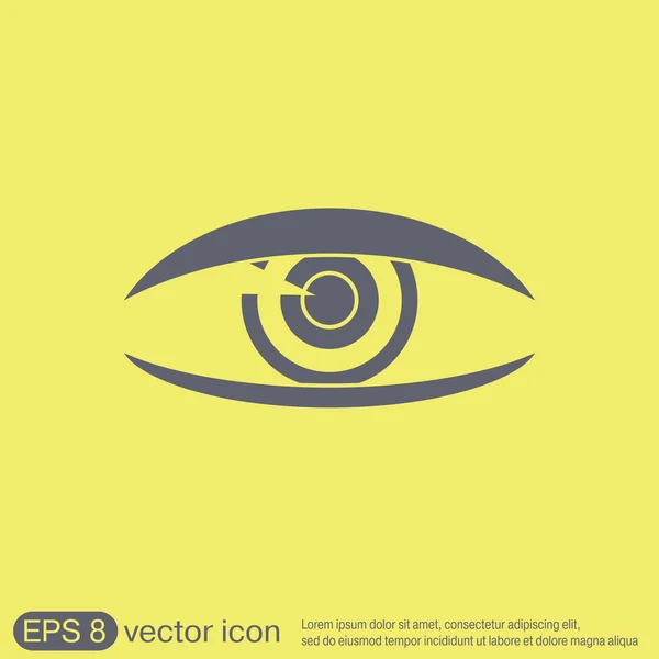 Open  Eye icon — Stock Vector