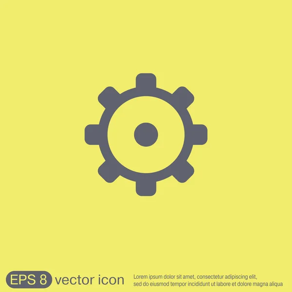 Cogwheel, icono de configuración — Archivo Imágenes Vectoriales