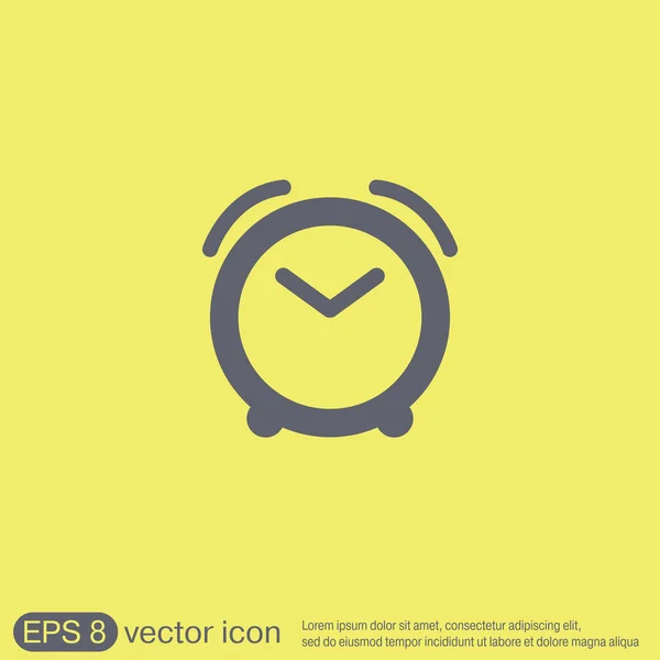 Alarm, klockikon — Stock vektor