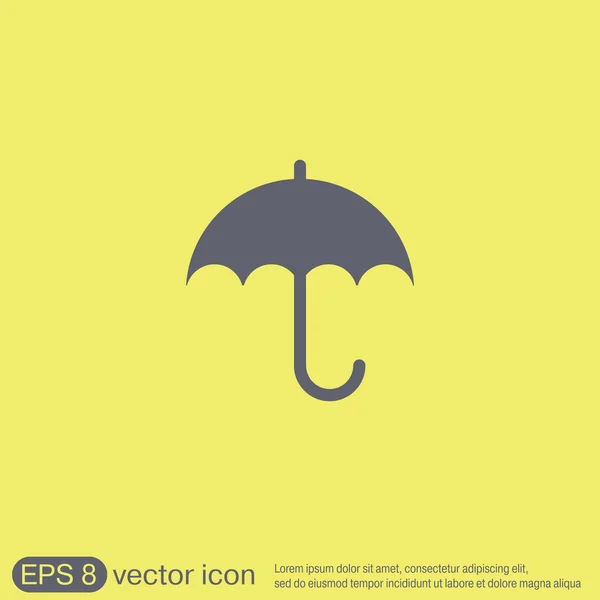 Schirm, Schutzsymbol — Stockvektor