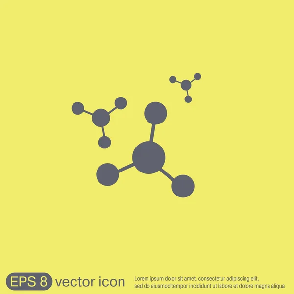 Icono de la física o la química — Archivo Imágenes Vectoriales