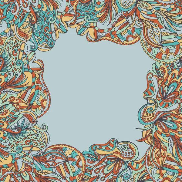 Patrón floral abstracto — Vector de stock