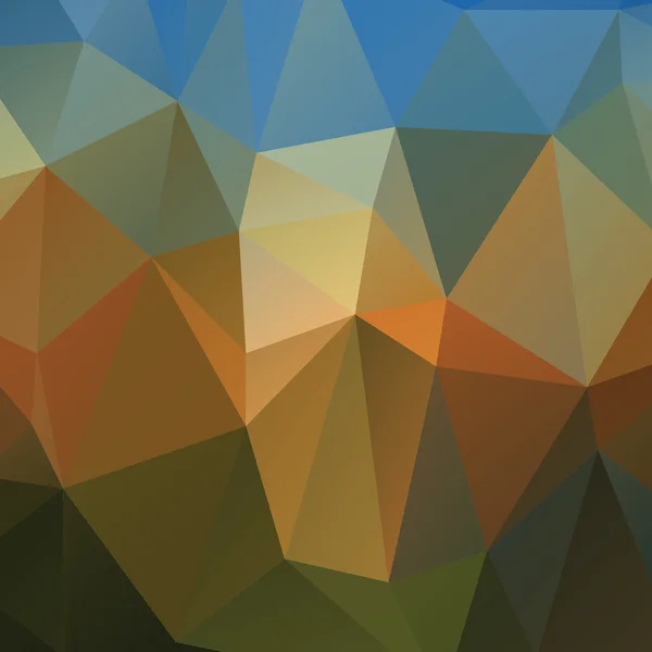 Polygonal abstrakt geometri bakgrund — Stock vektor
