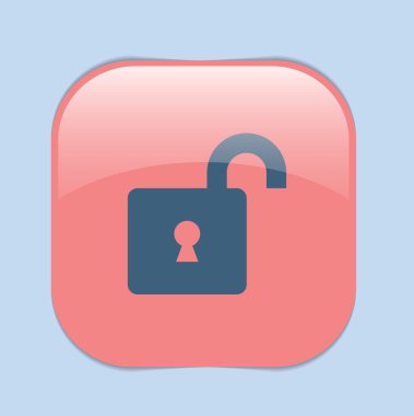 asma kilit simgesini açın.