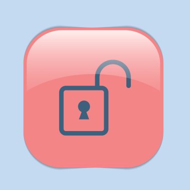 asma kilit simgesini açın.