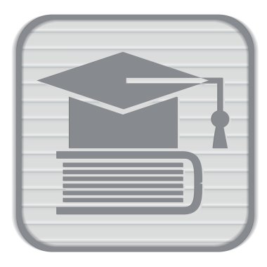 Graduate, education, teaching icon clipart