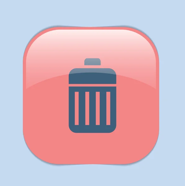 Корзина мусор, переработка — стоковый вектор